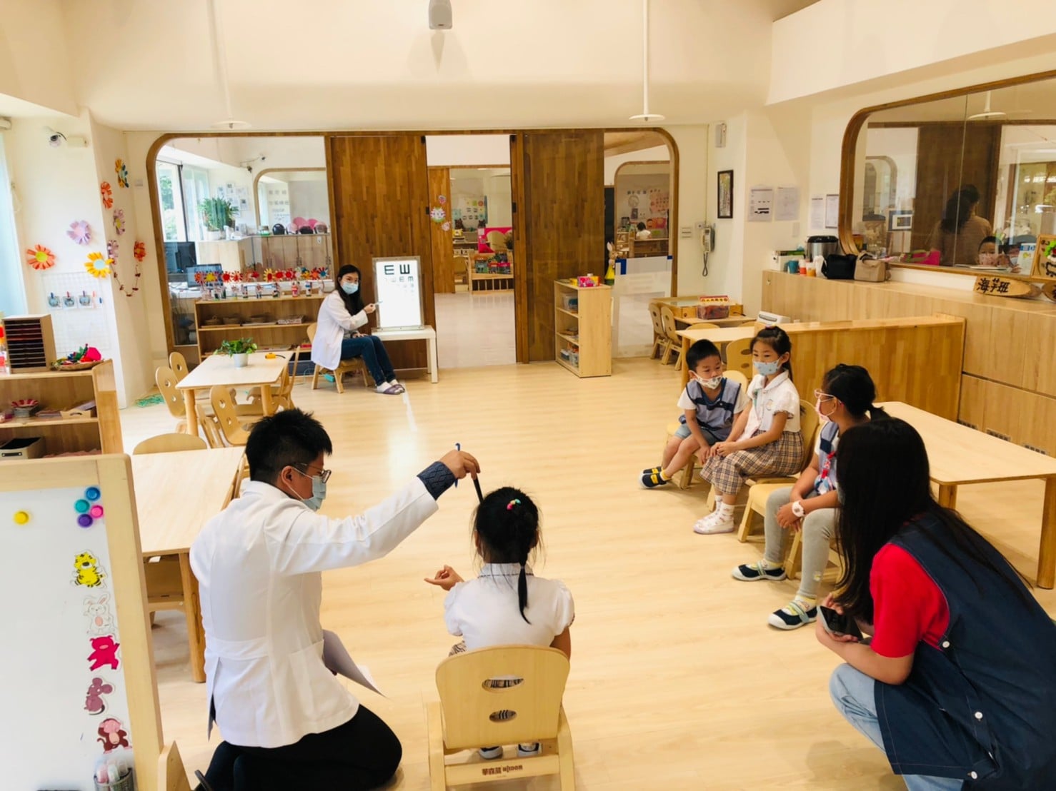 110.05.10 五月份板橋區的兒童視力篩檢任務-第四站布查花園幼兒園圖片