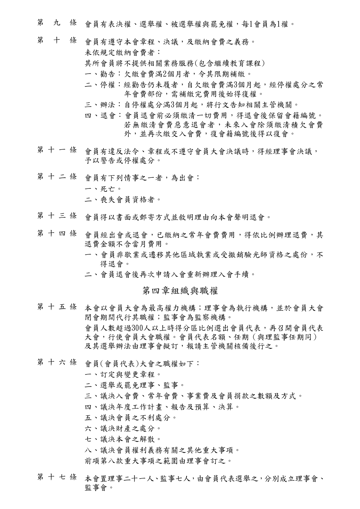 組織章程圖片